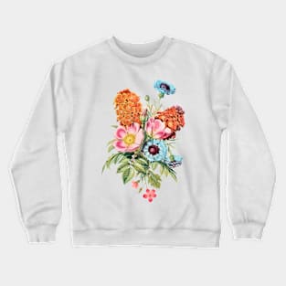 Vintage Flower Bouquet Crewneck Sweatshirt